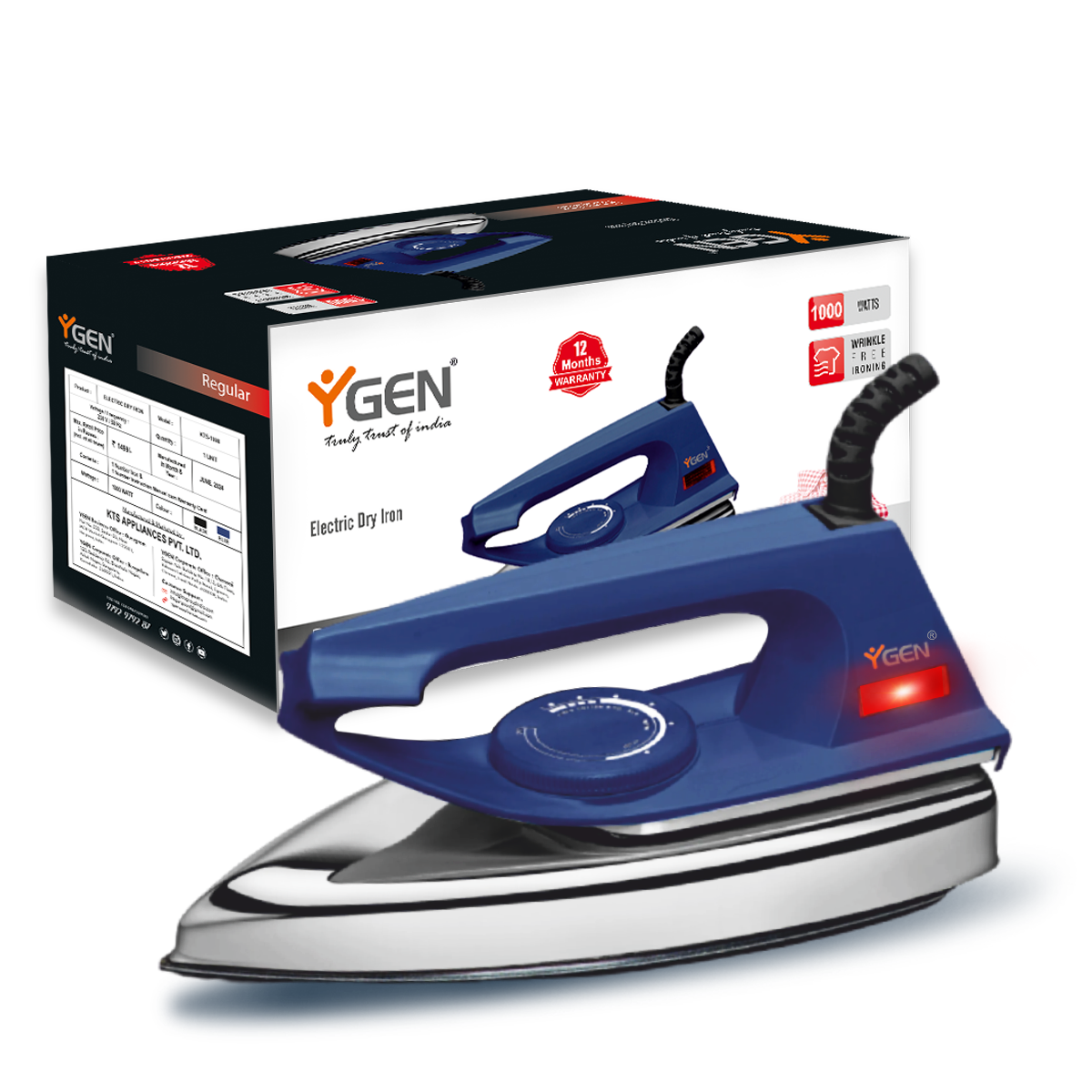 YGEN Regular Iron 1000W