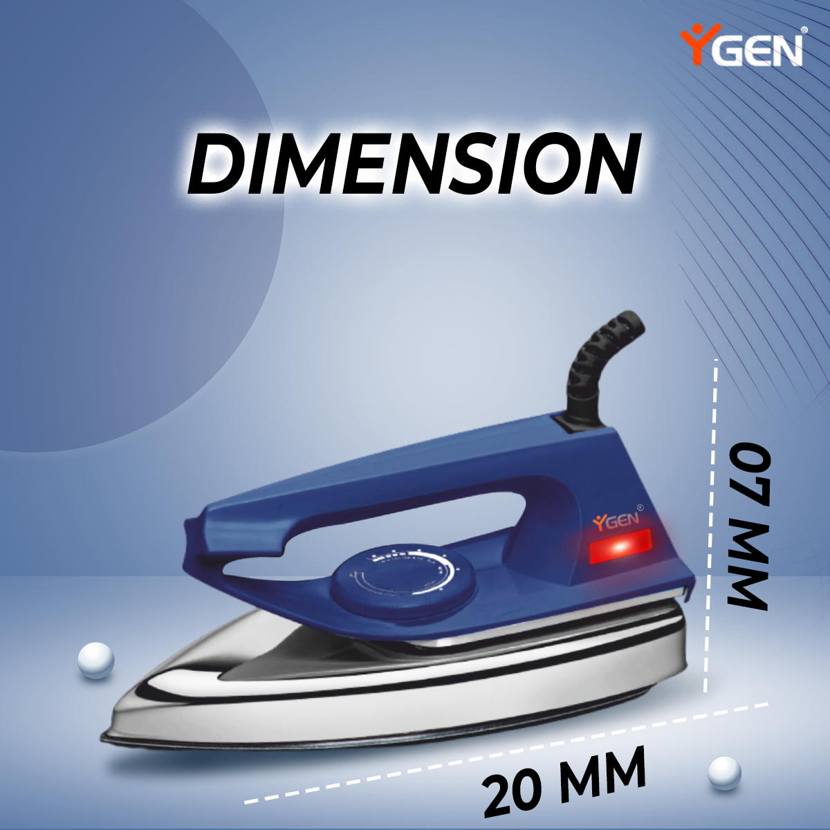 YGEN Regular Iron 1000W