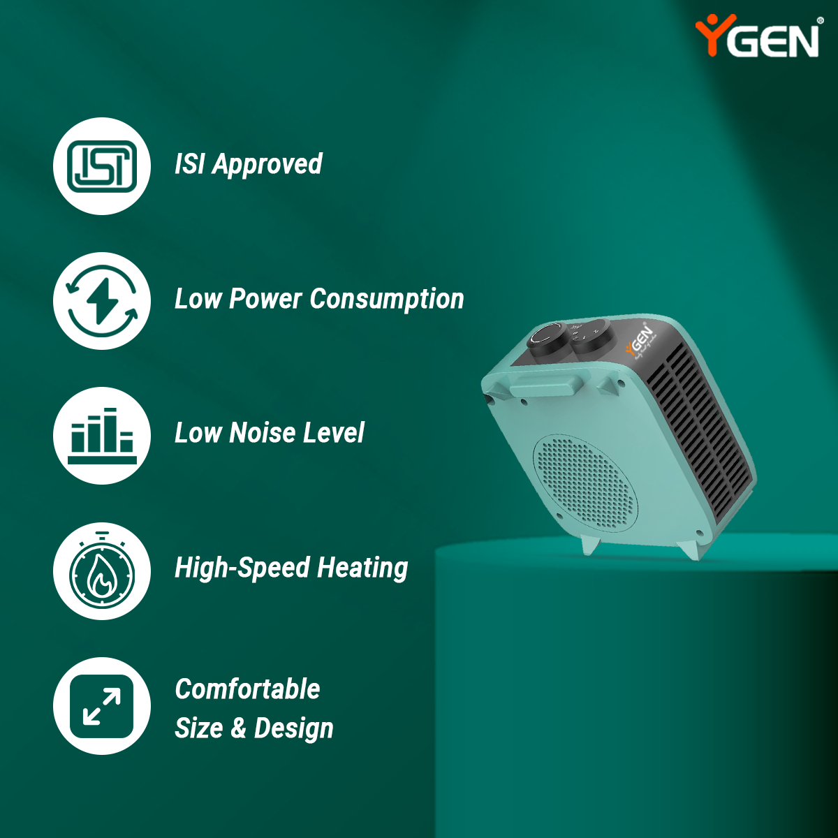 YGen Prime Heater 2000W