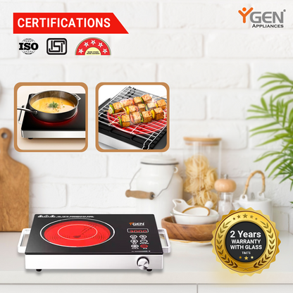 YGen Mysara 2400 Watt Infrared Cooktop