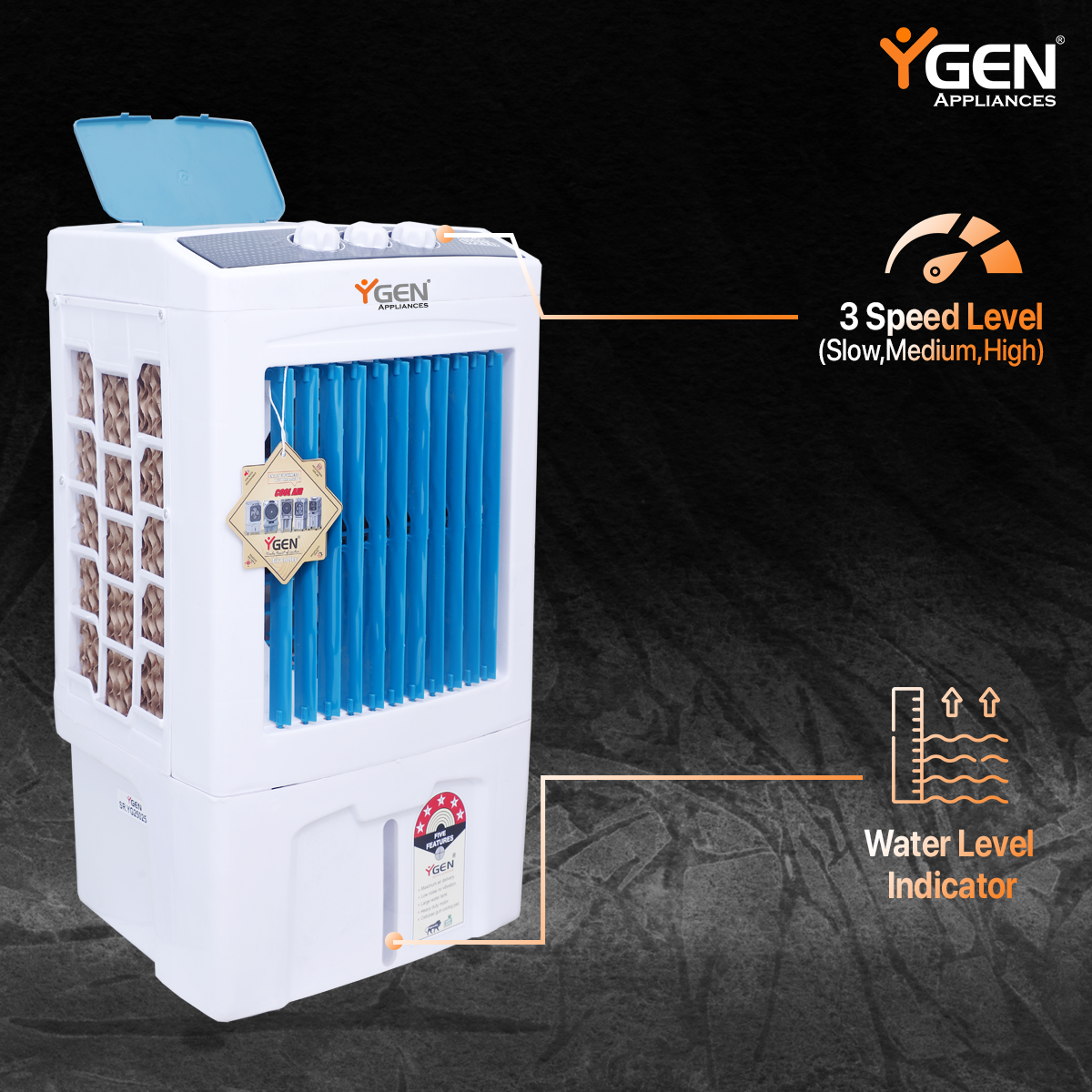 YGen Mini 15L Portable Air Cooler