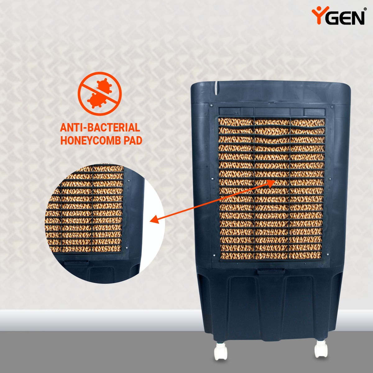 YGen Indus 60L Premium Desert Air Cooler